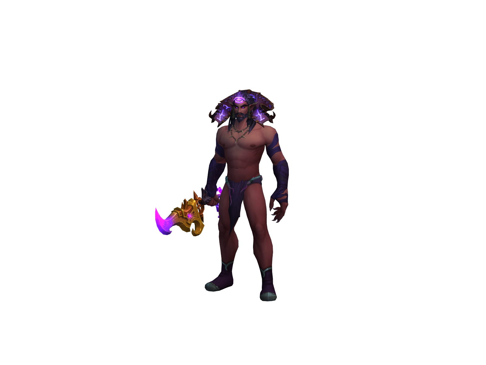 Malekhit 3D character render