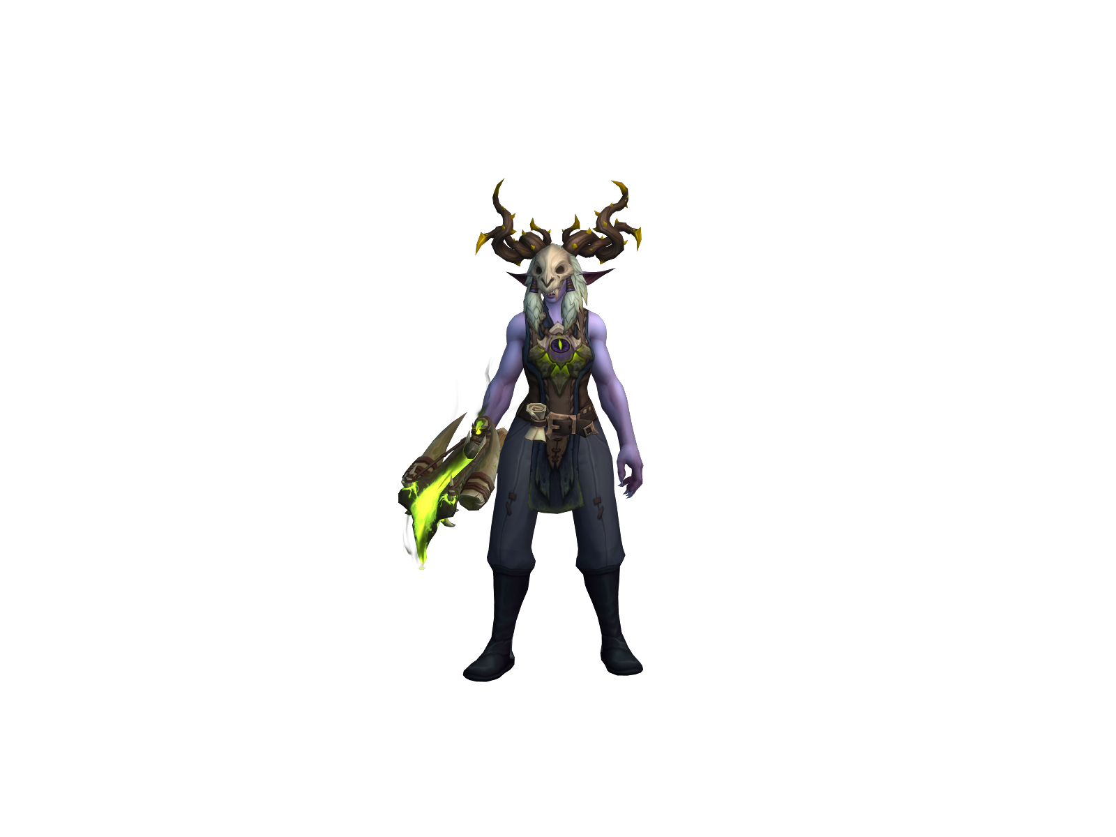 Grrowlithe 3D character render
