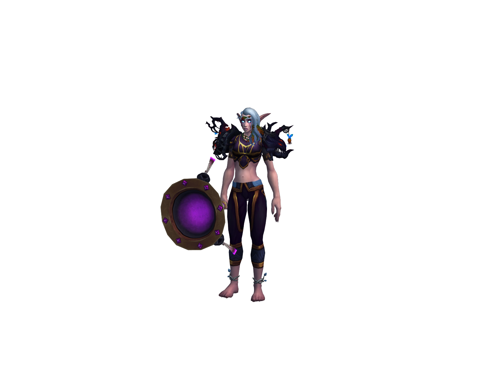 Adanesså 3D character render