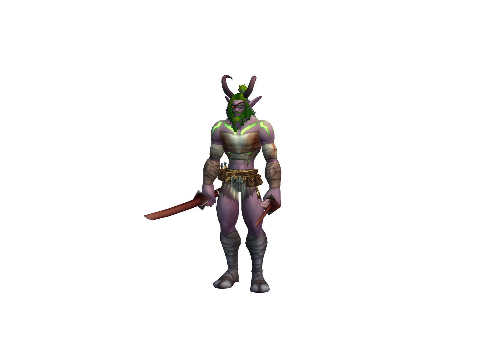 Illfar 3D character render