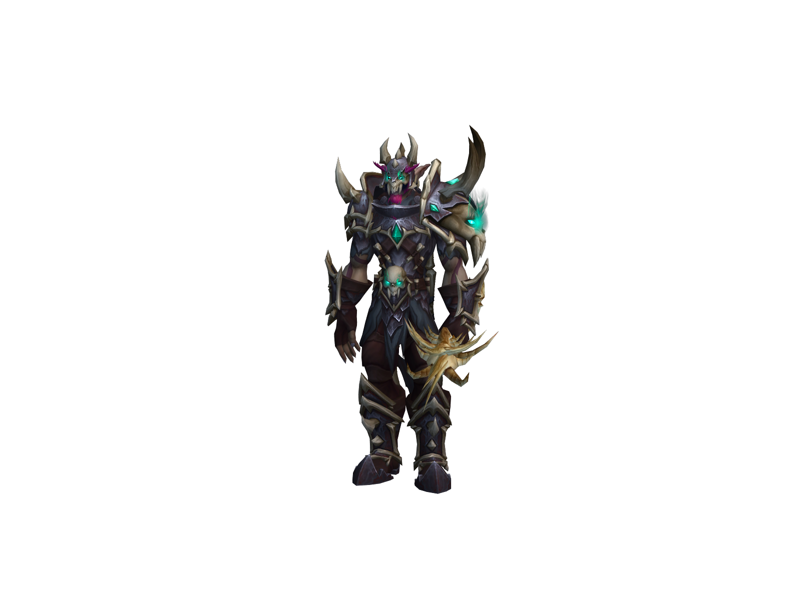 Greawurm 3D character render