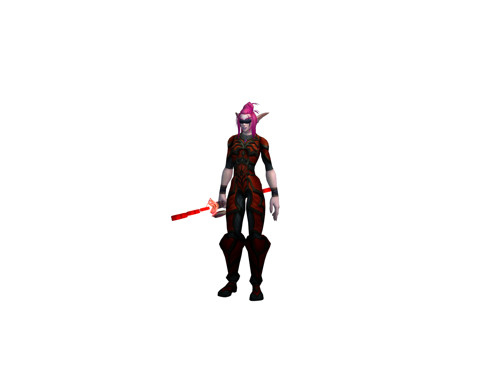 Amexoxo 3D character render