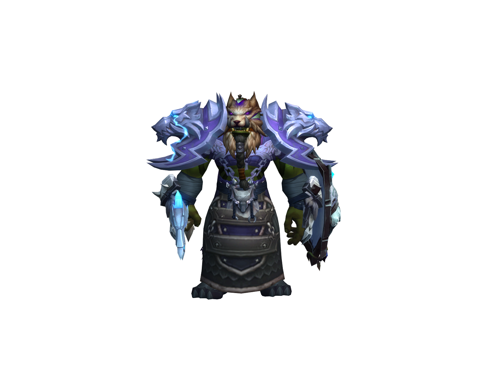 Kjalar 3D character render