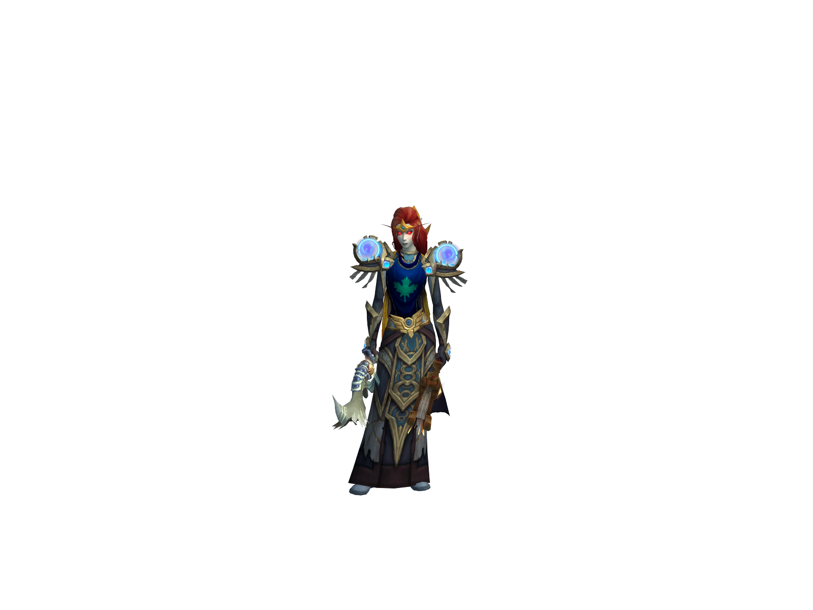 Immabust 3D character render