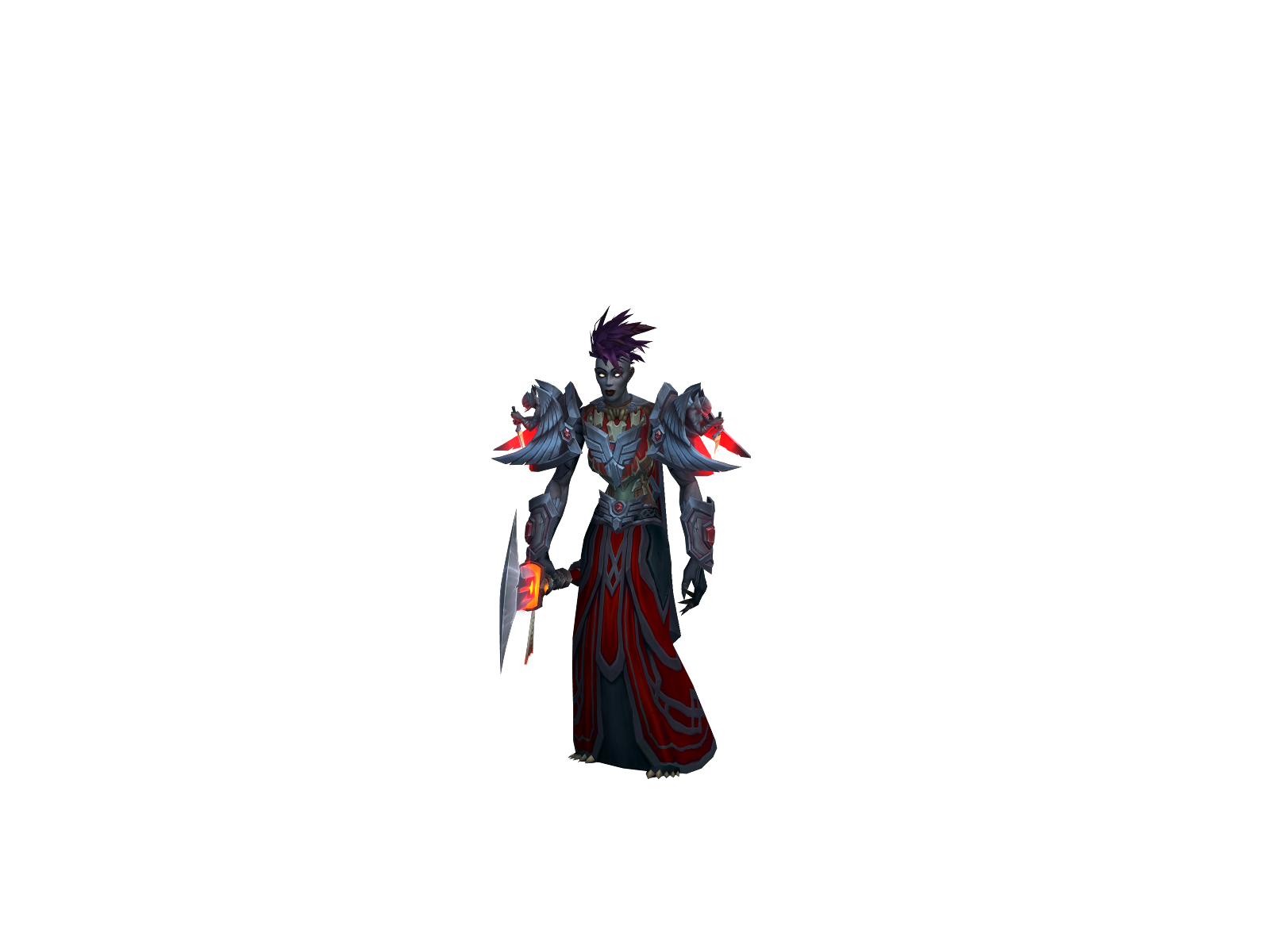 Marenick 3D character render