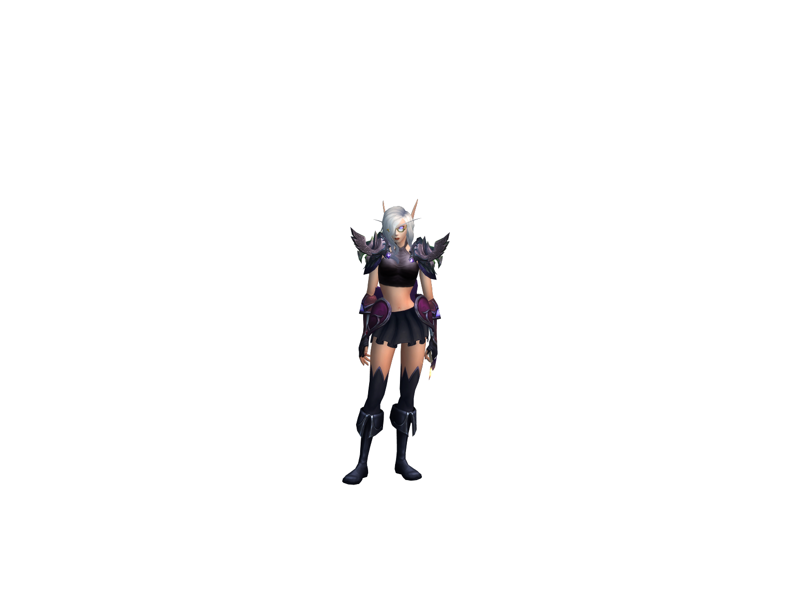 Kaijuqt 3D character render