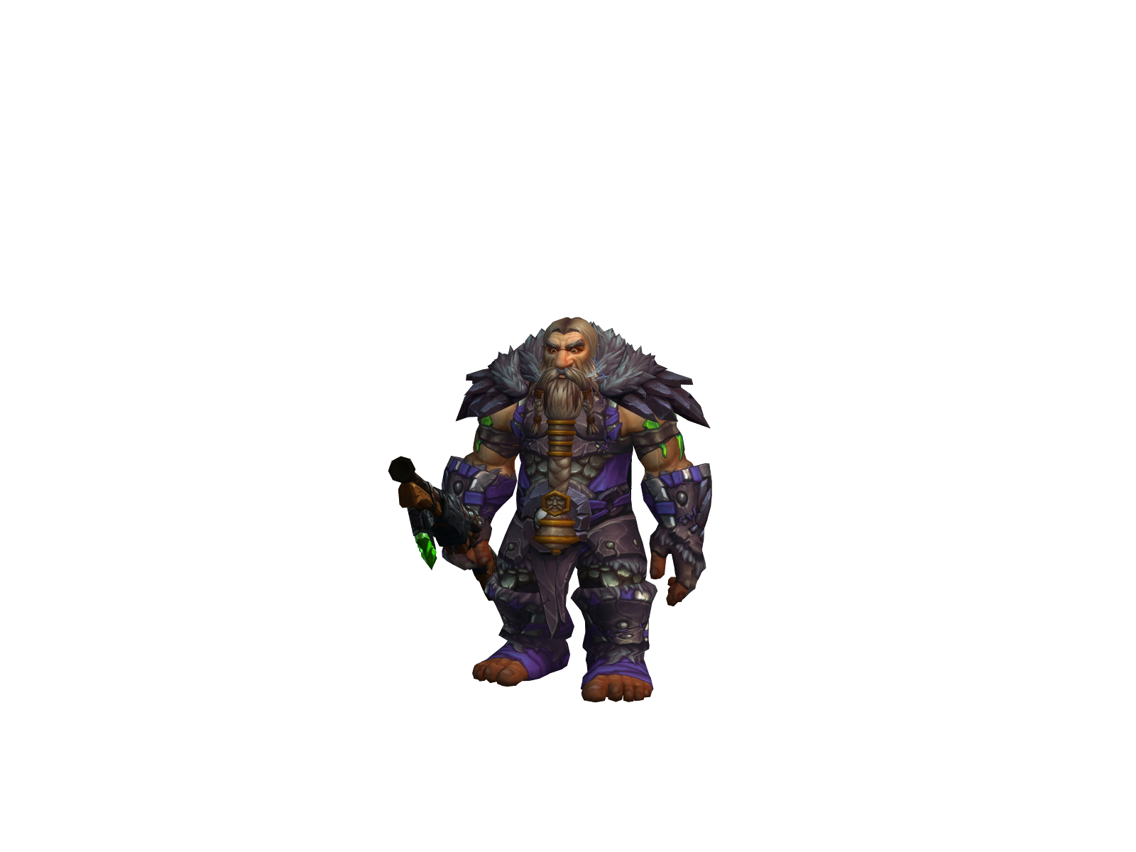 Karken 3D character render