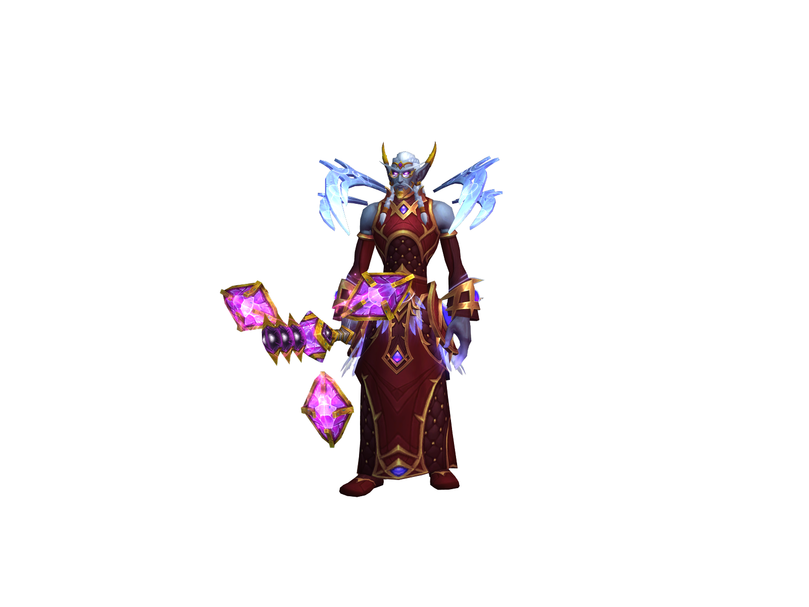 Thewizård 3D character render