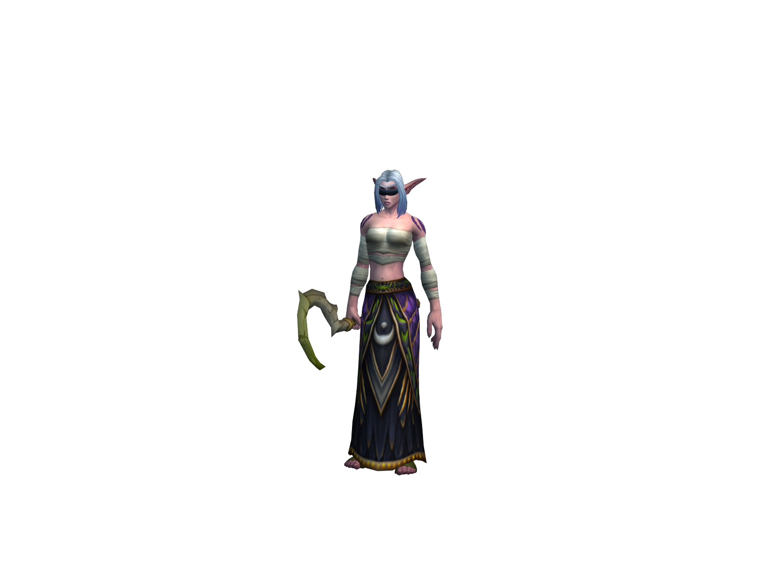 Struct 3D character render
