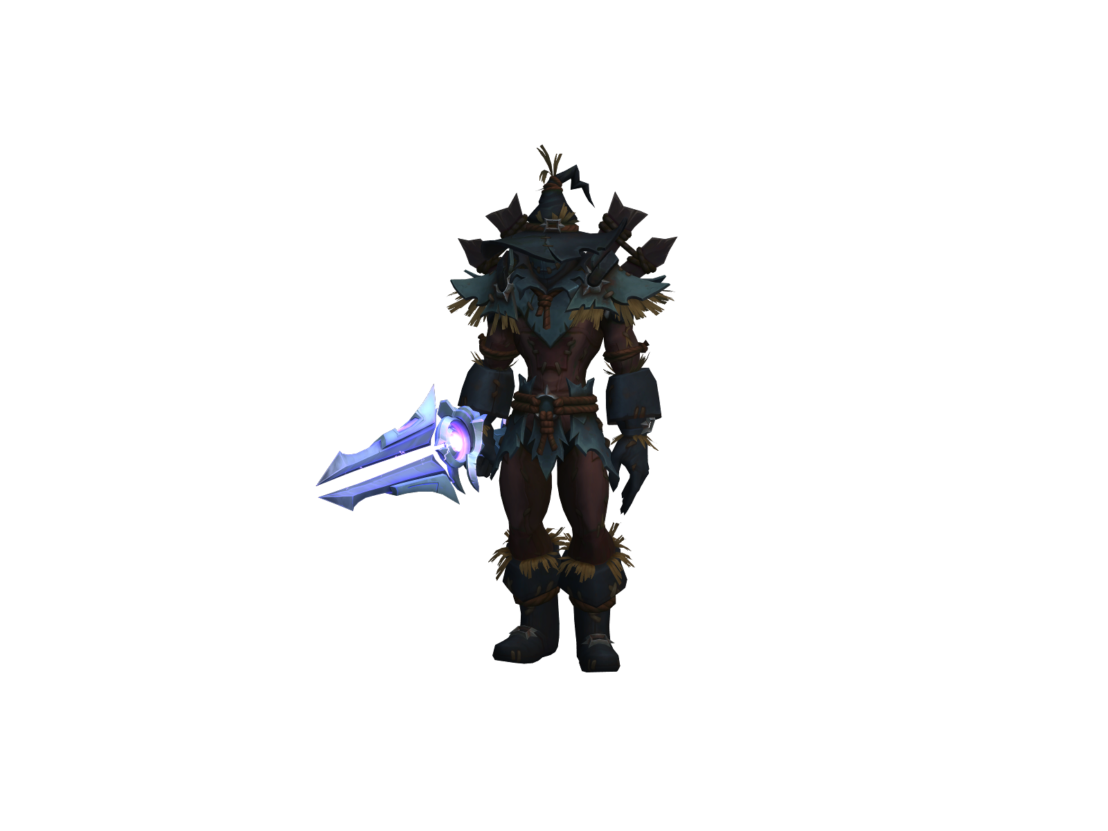 Tirarc 3D character render