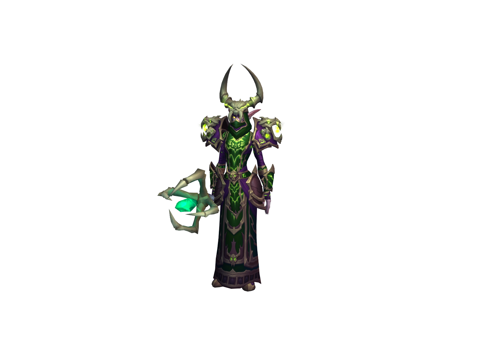 Eldara 3D character render