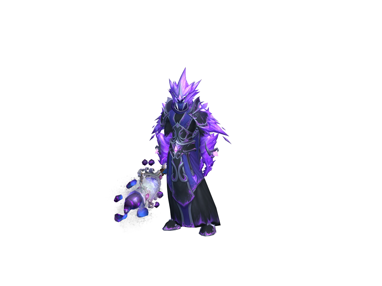 Frzza 3D character render