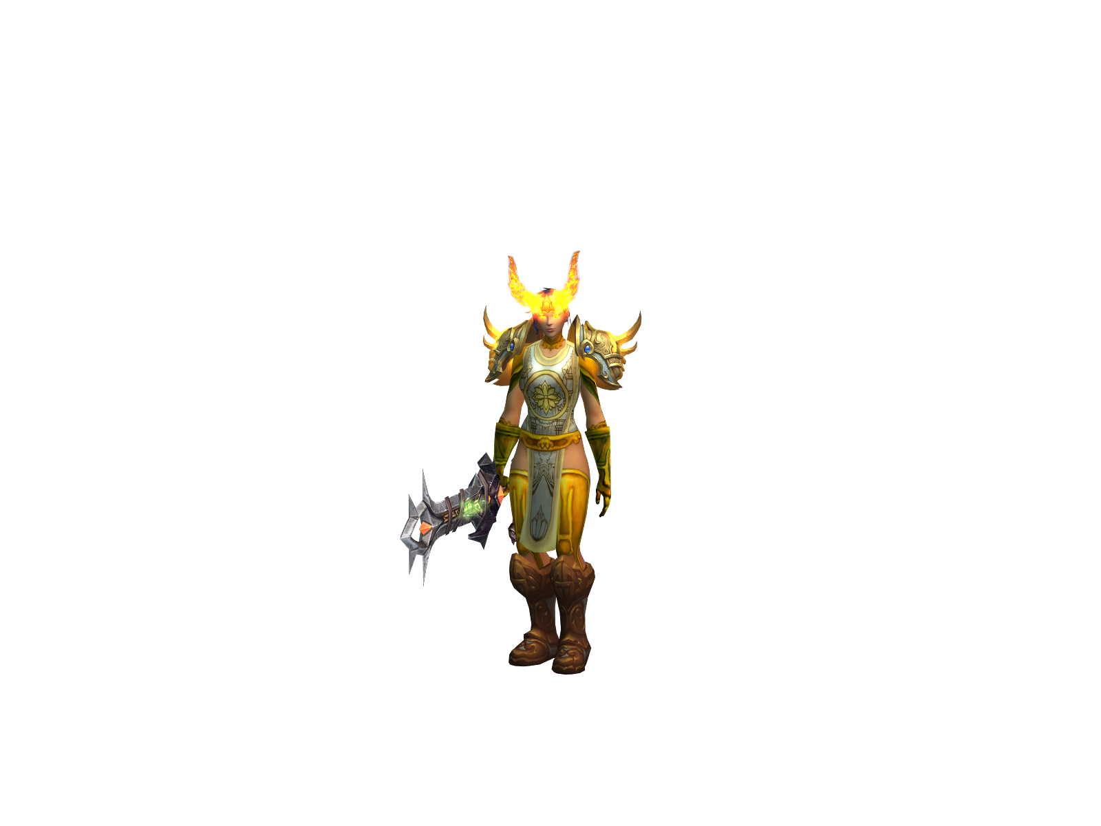 Pedin 3D character render