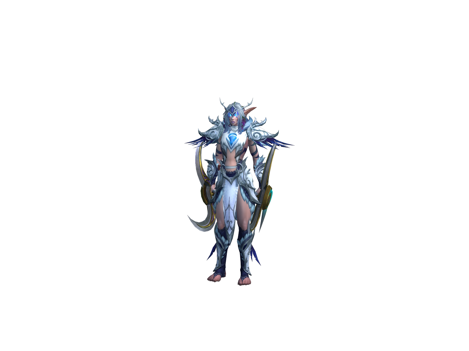 Belaerys 3D character render