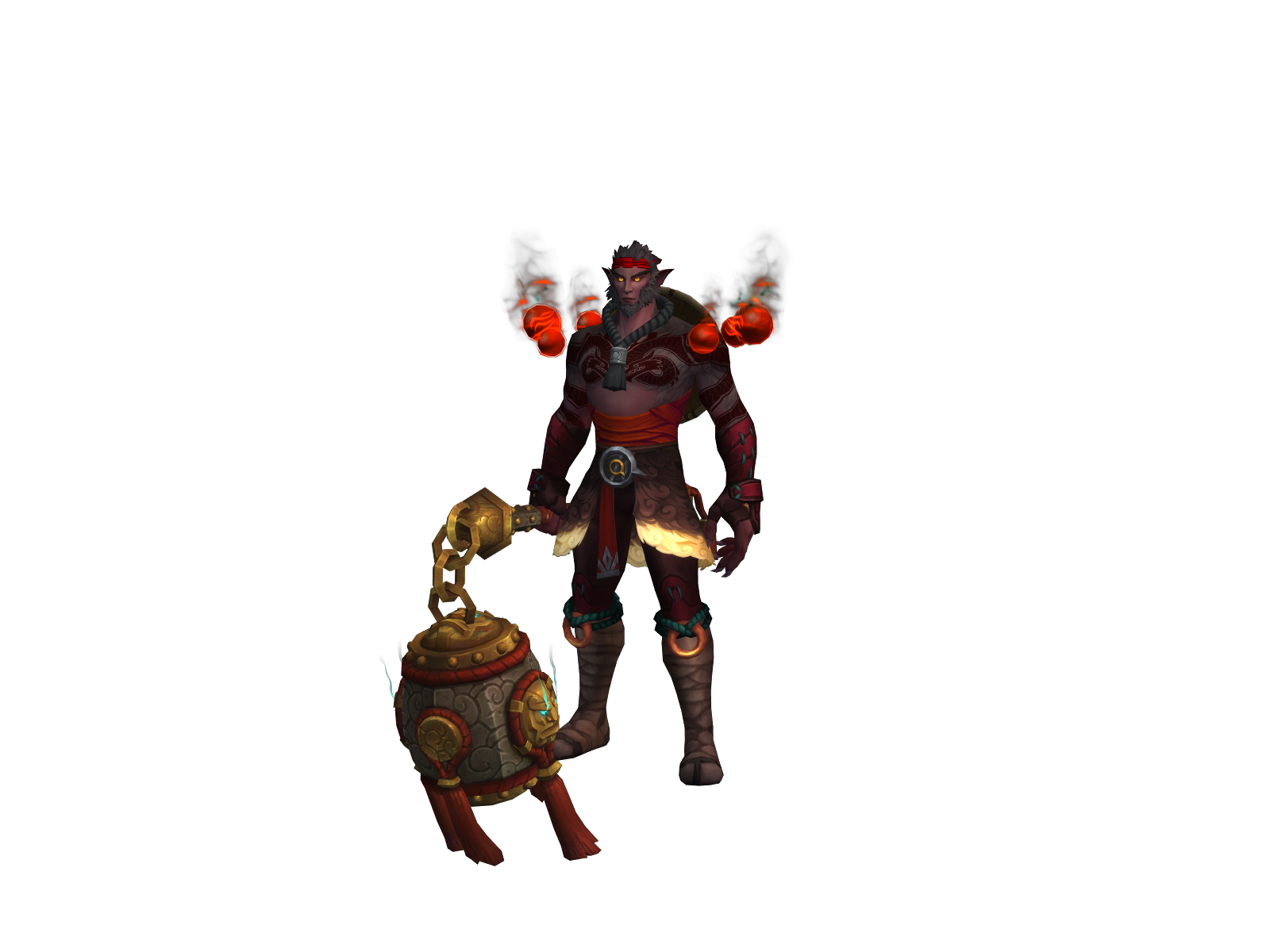 Wutongo 3D character render