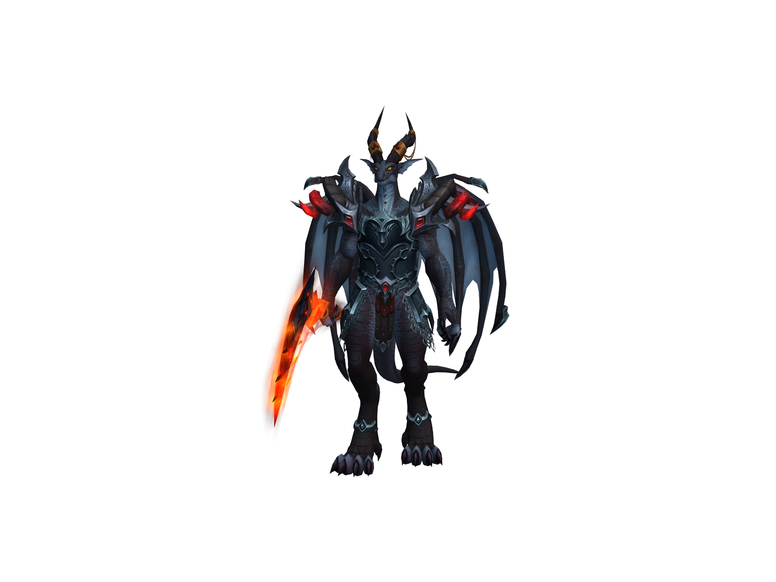 Sarascama 3D character render