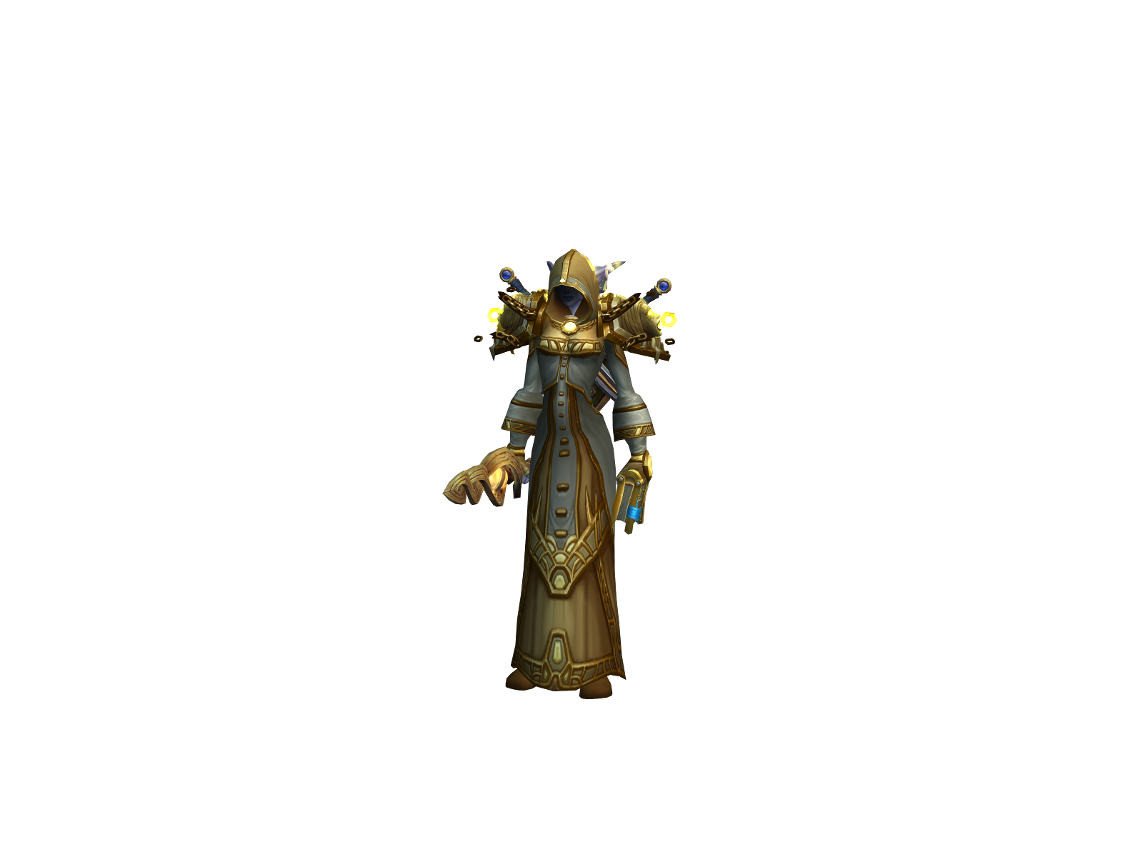 Botpriest 3D character render