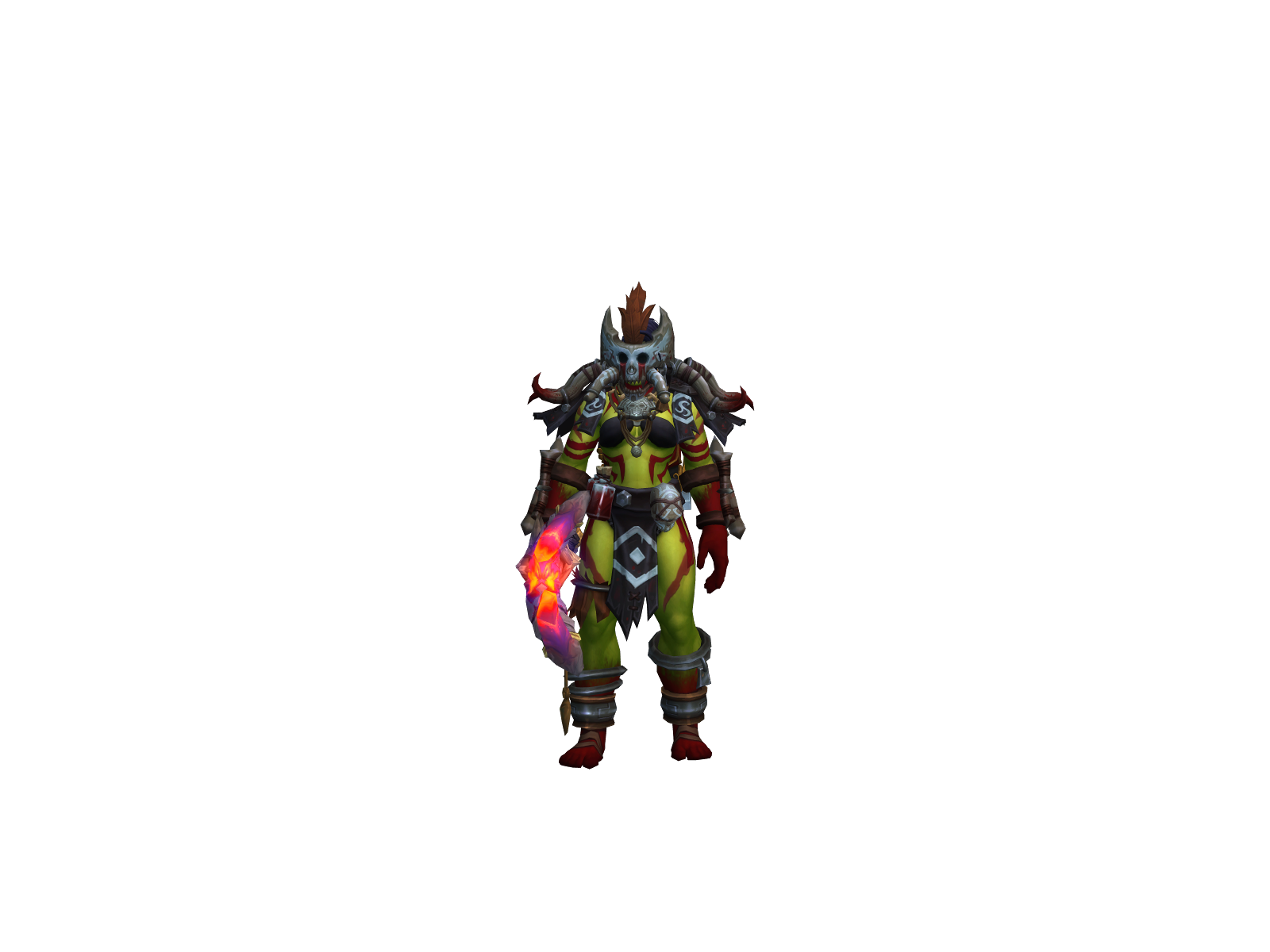 Mthloçk 3D character render