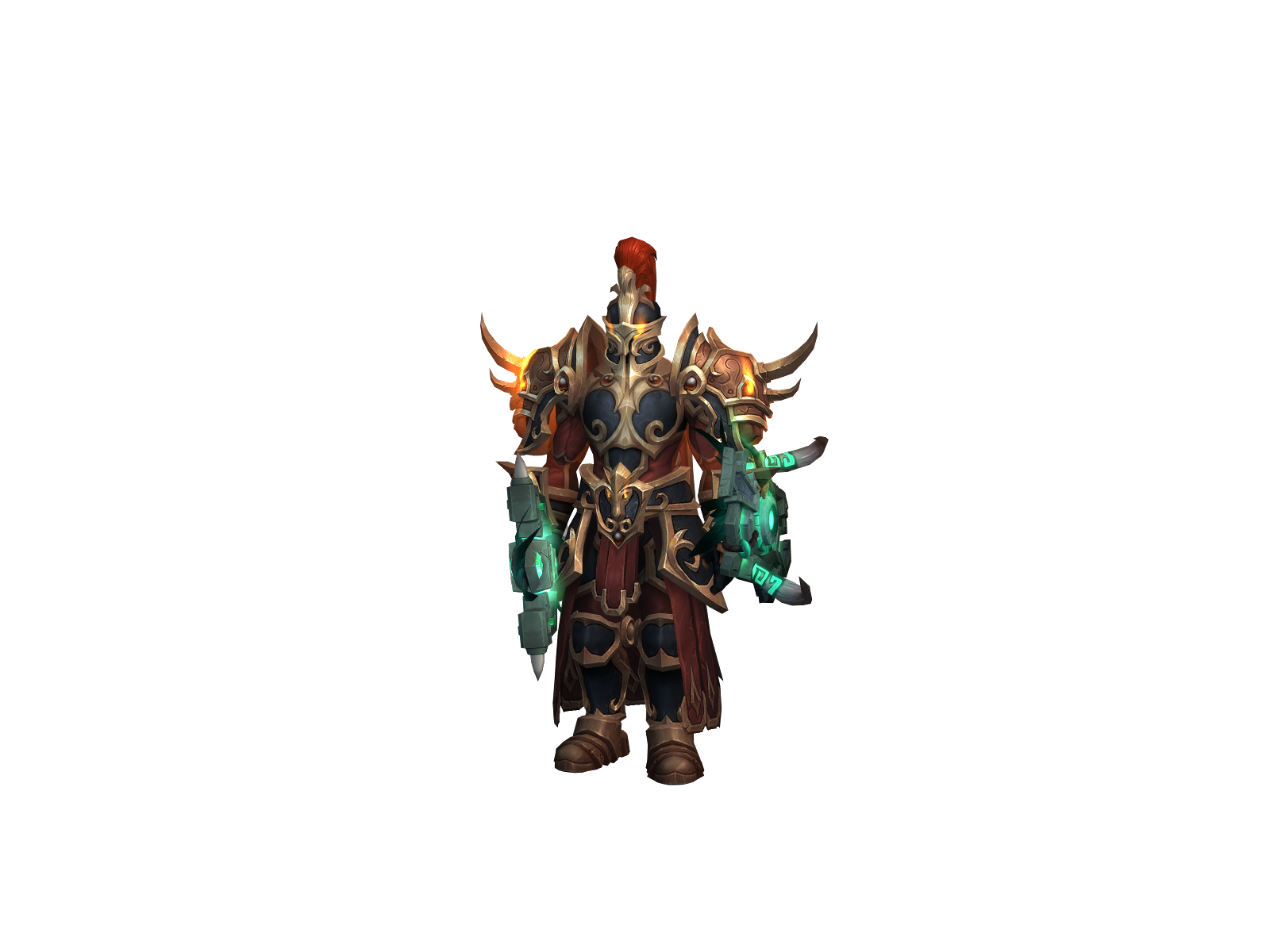 Irillian 3D character render