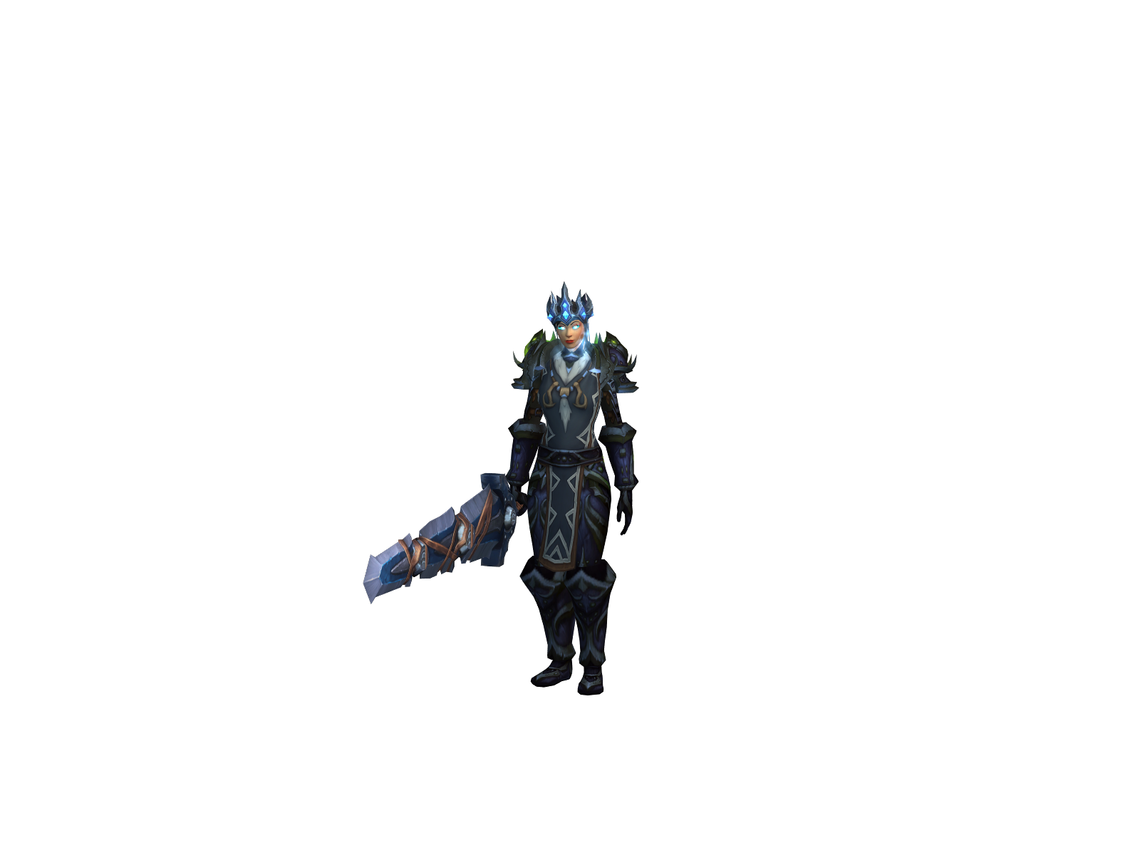 Axenamoon 3D character render