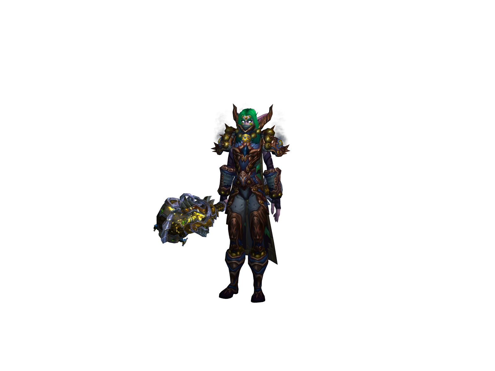 Cimelide 3D character render