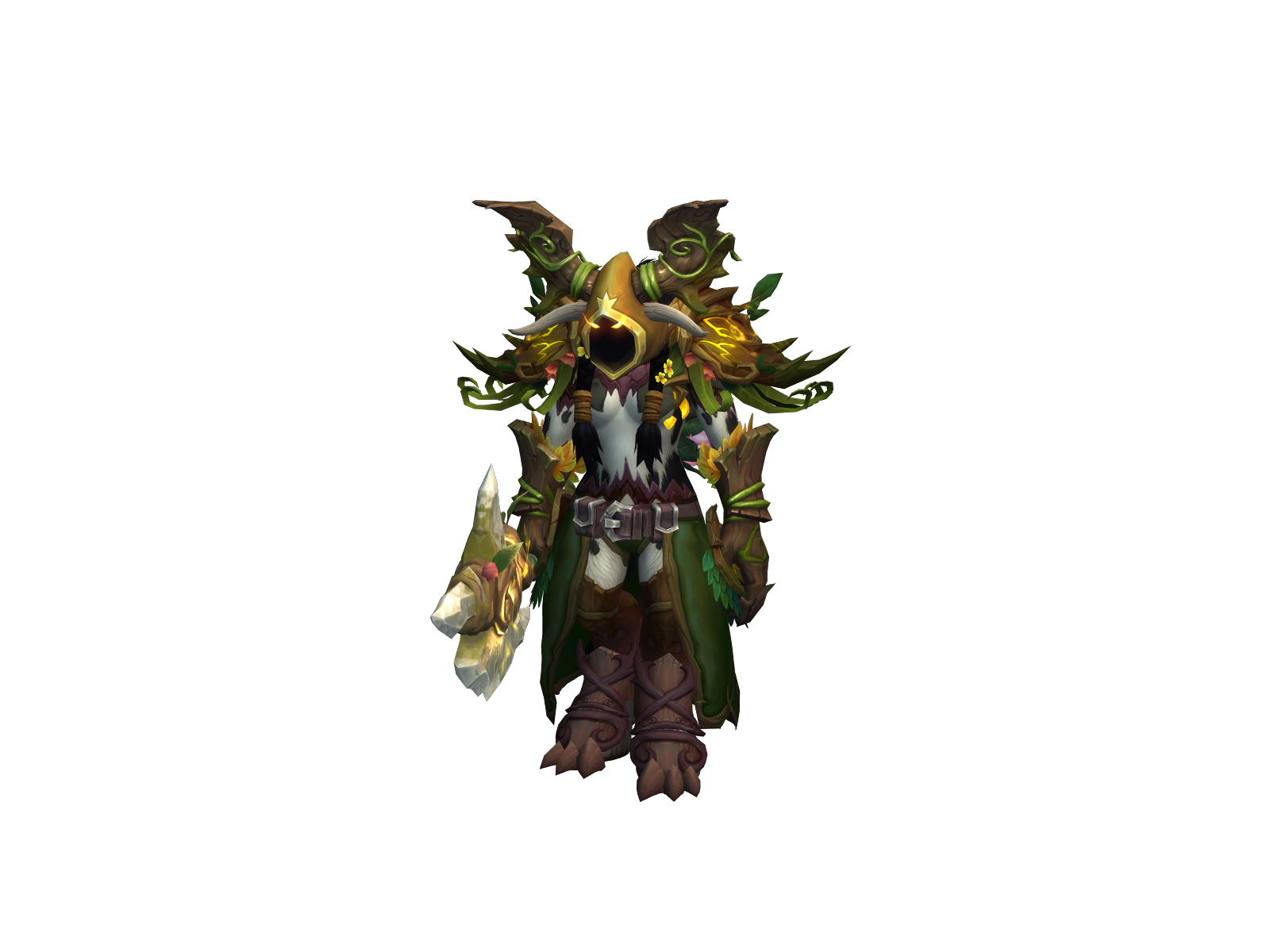 Maebarkh 3D character render