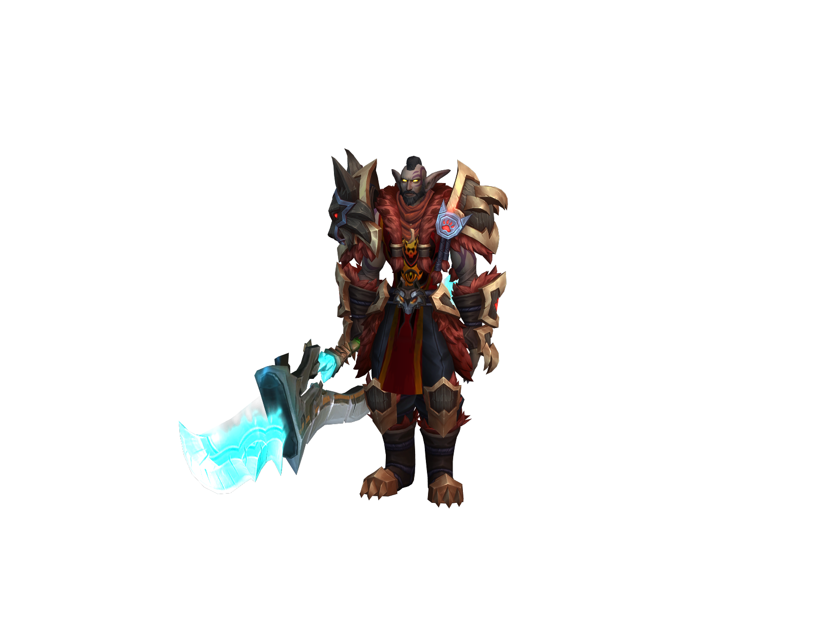 Mðcha 3D character render