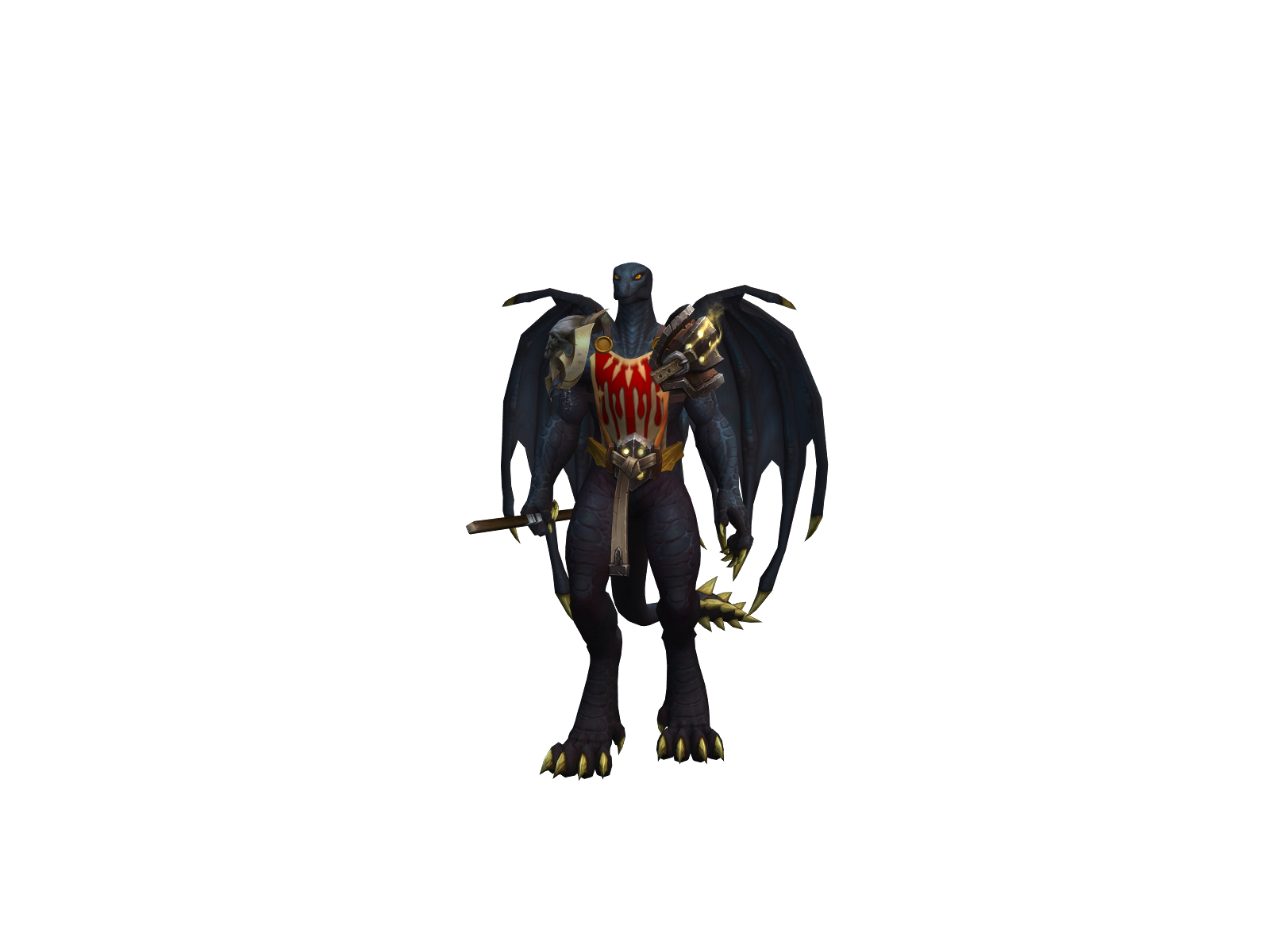 Reylam 3D character render