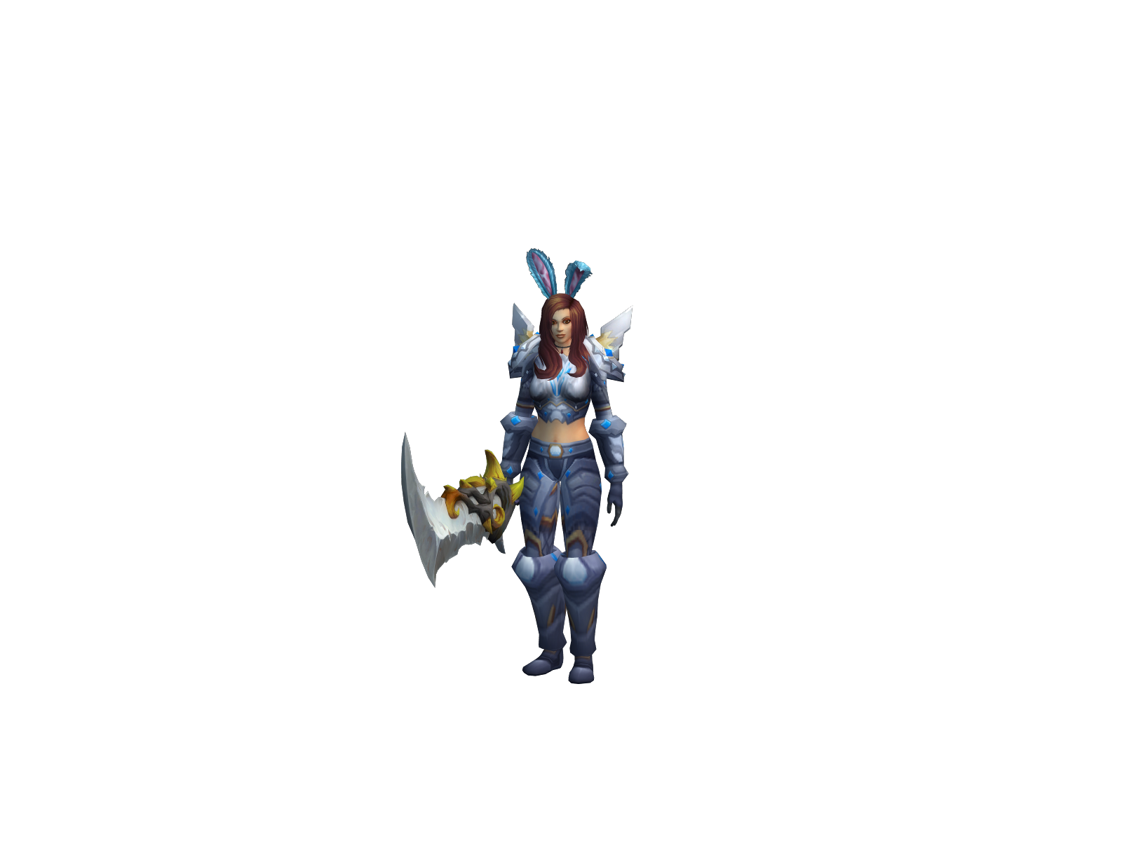 Alightiara 3D character render