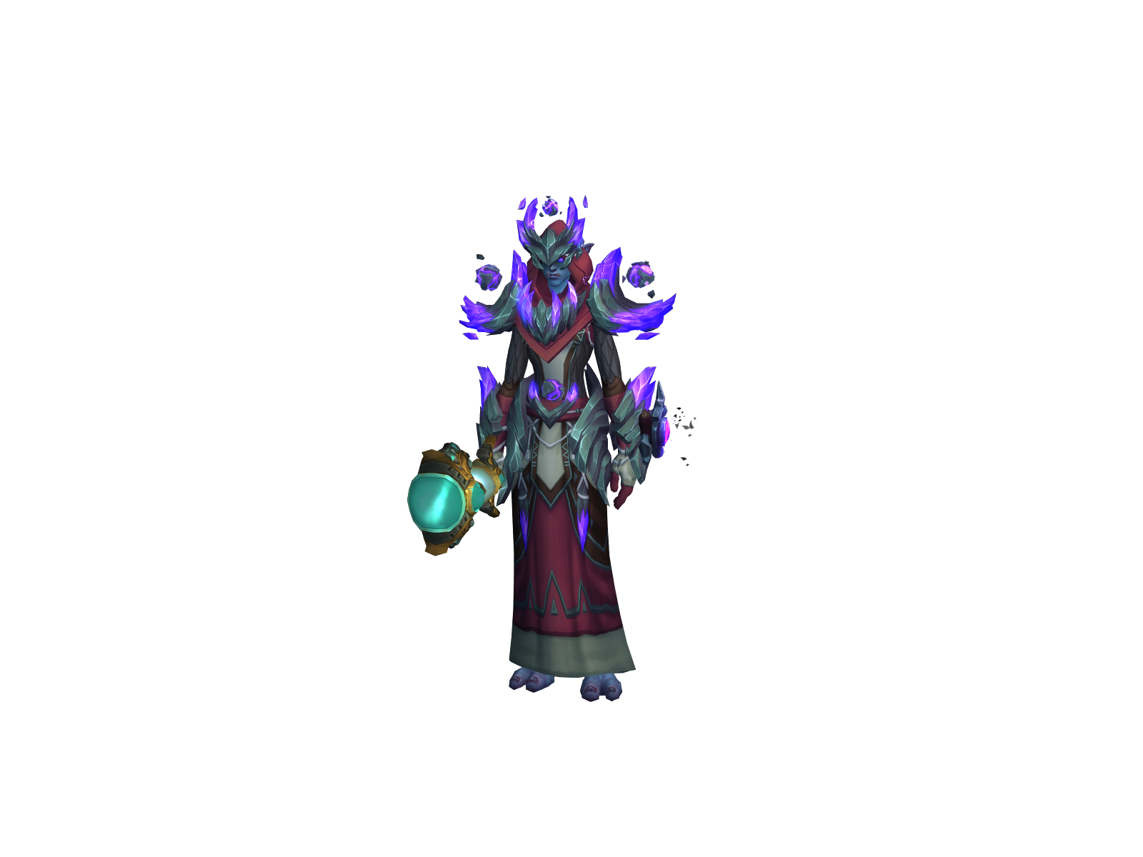 Lightndraco 3D character render