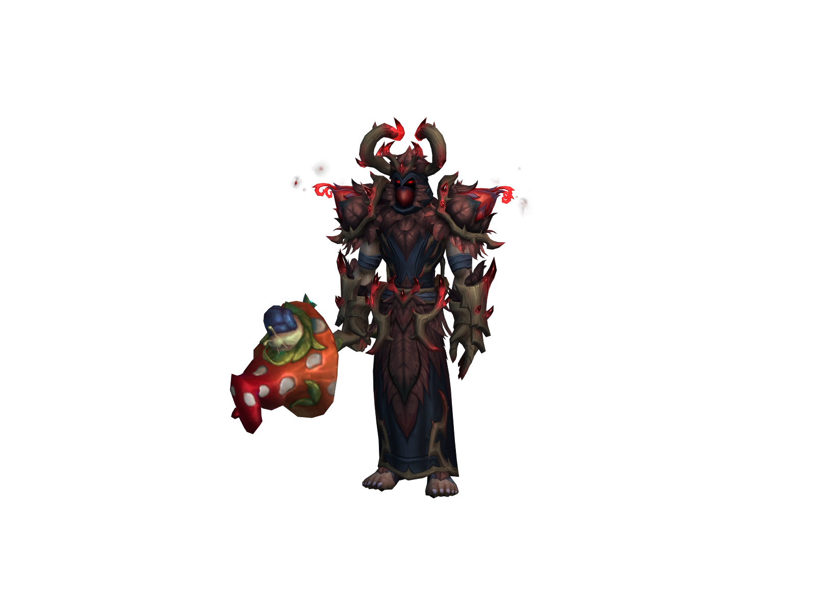 Nèvarius 3D character render