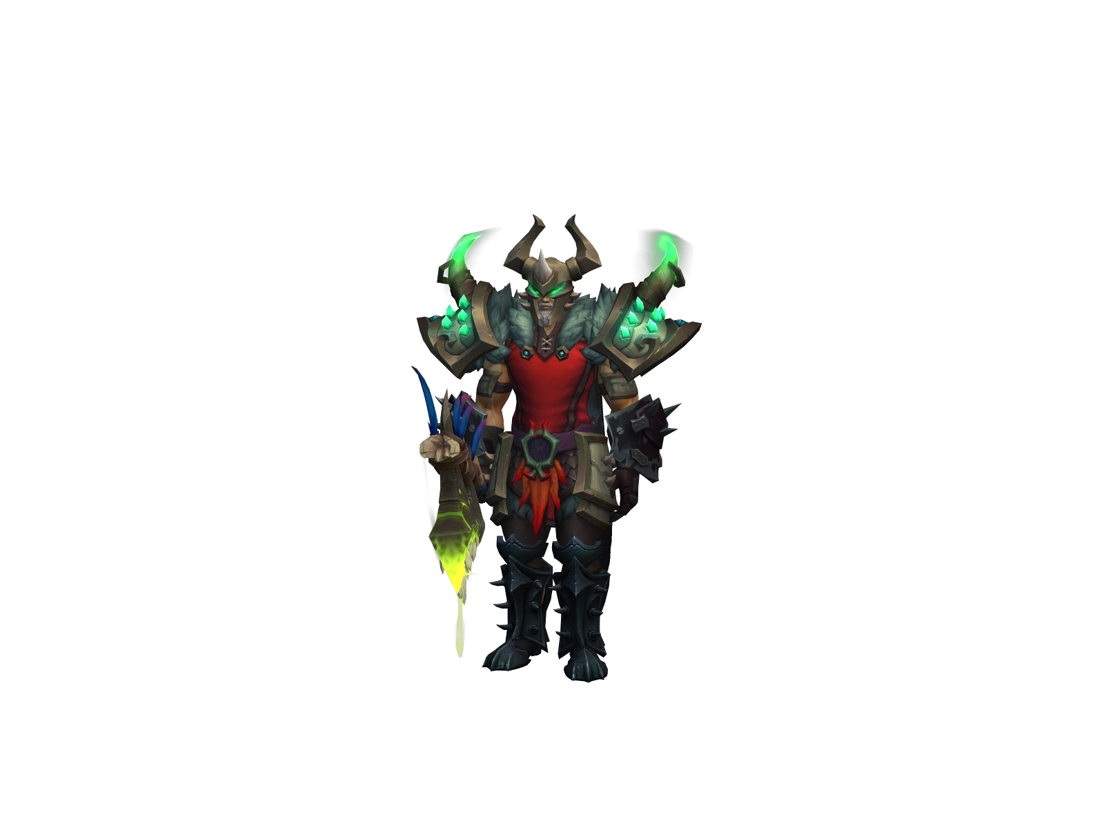 Aréith 3D character render