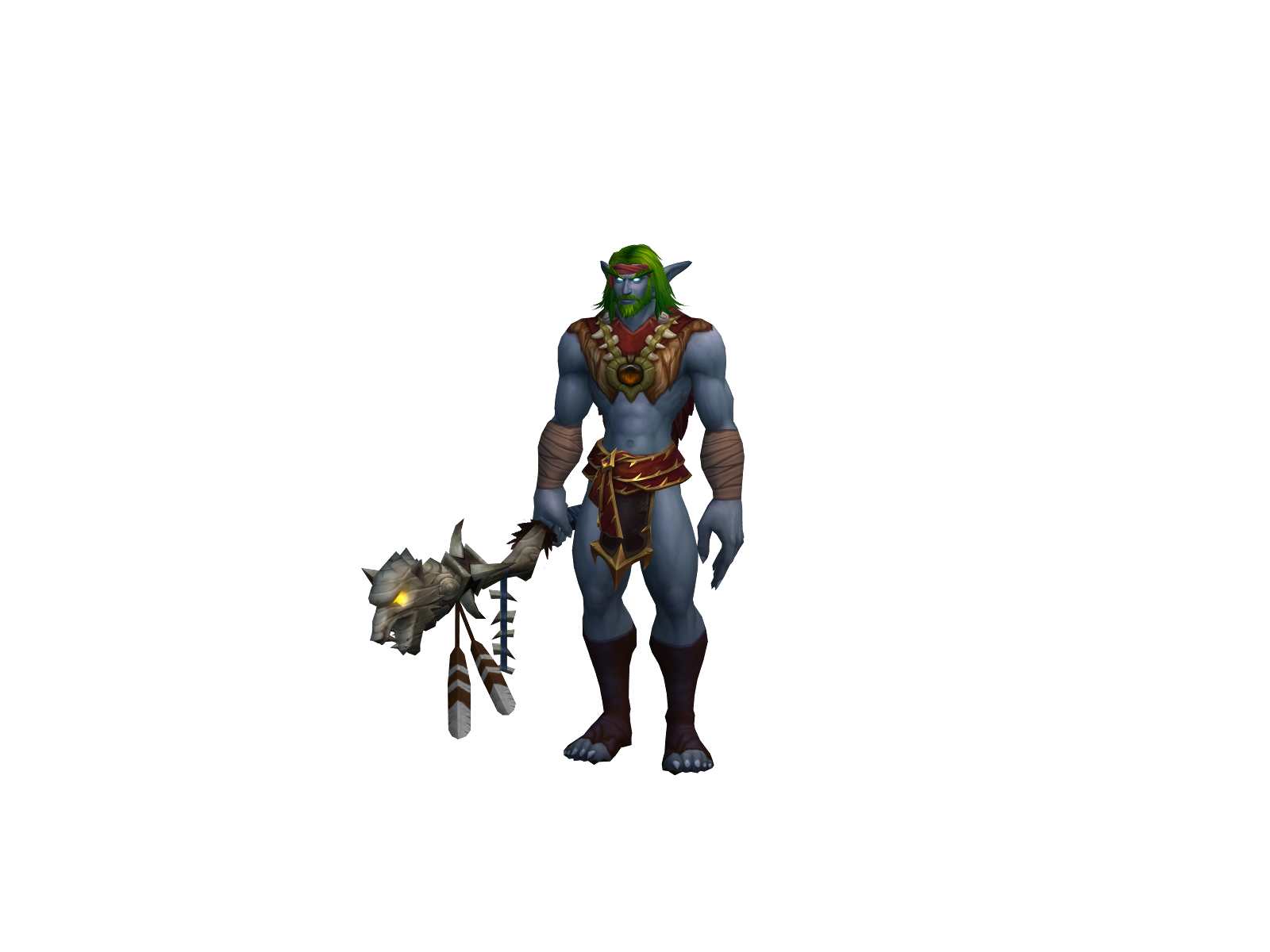 Granvial 3D character render