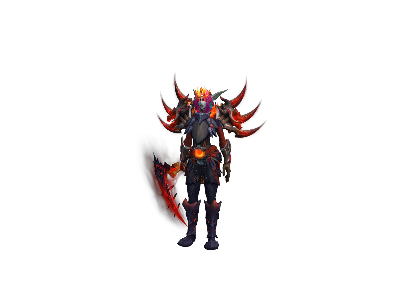 Mlemily 3D character render