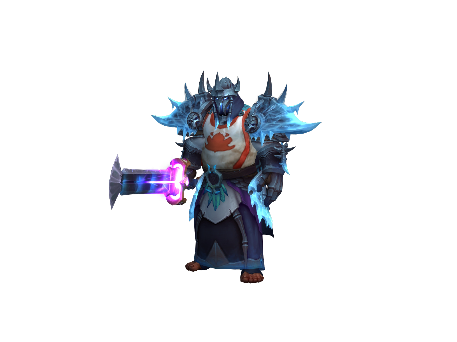 Spleem 3D character render
