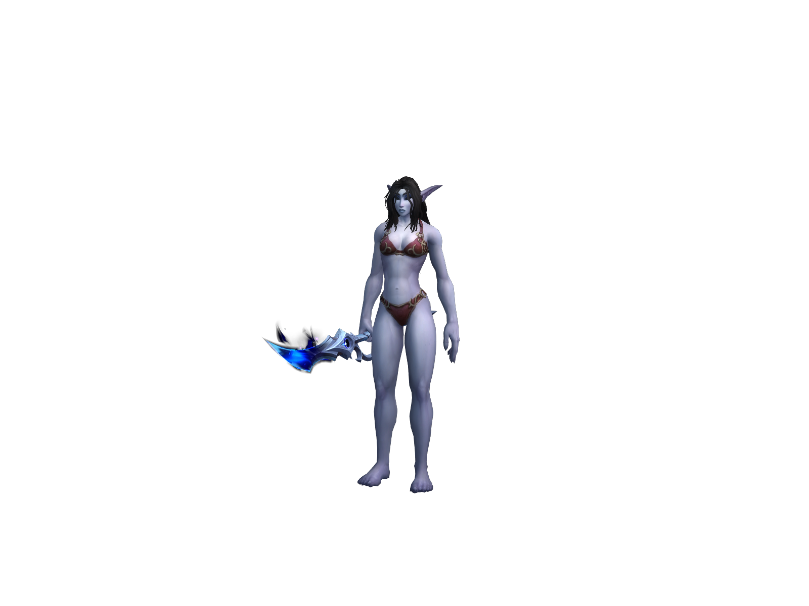 Ðrey 3D character render