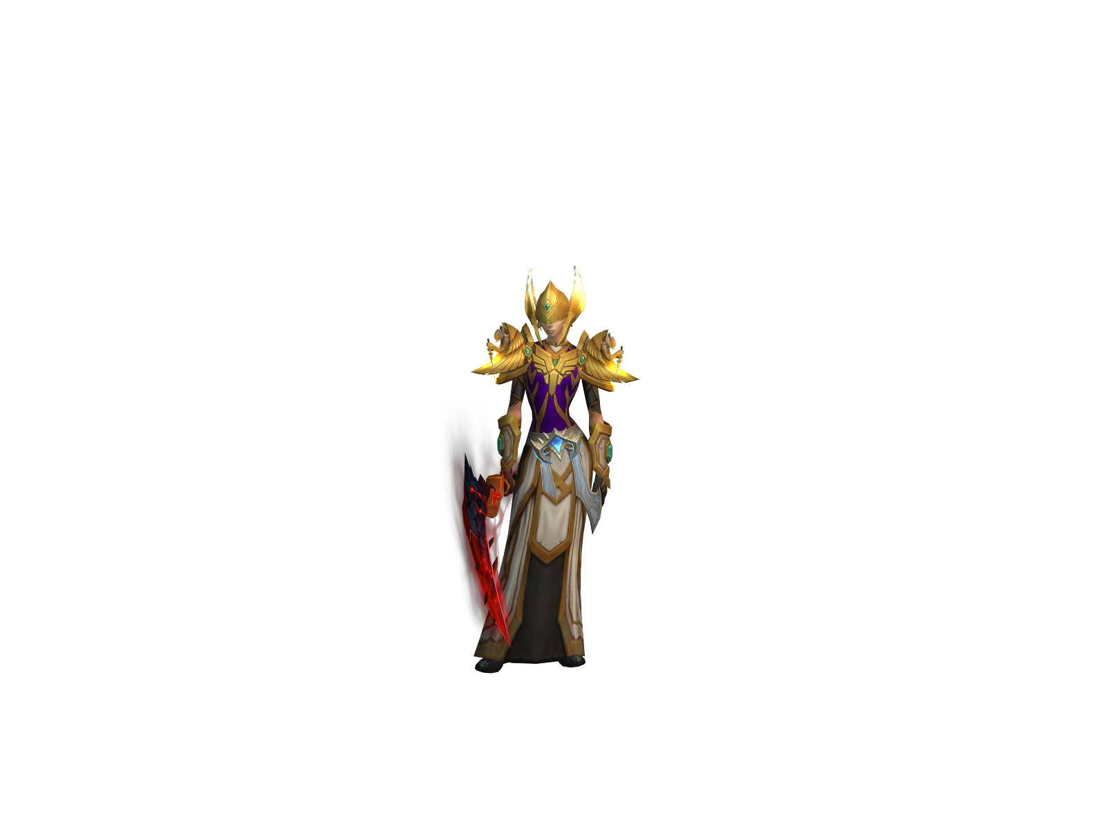 Shawray 3D character render