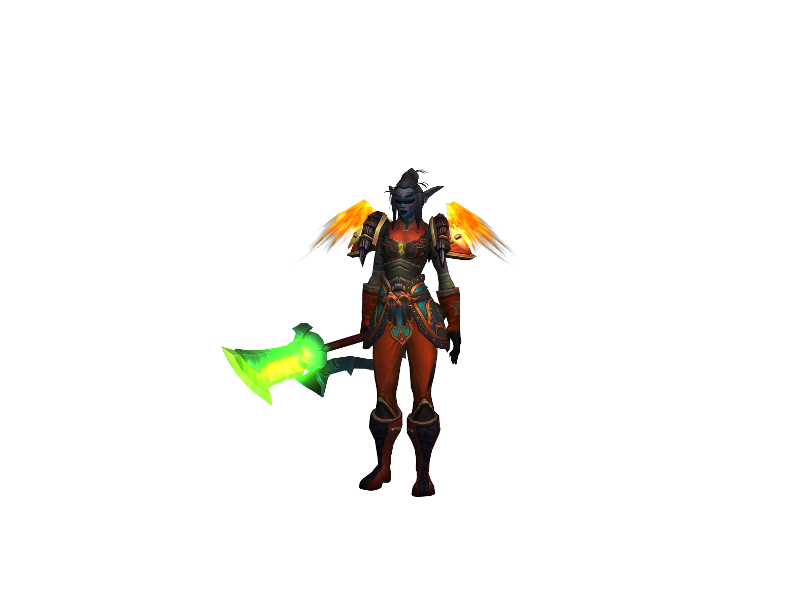 Kalimm 3D character render