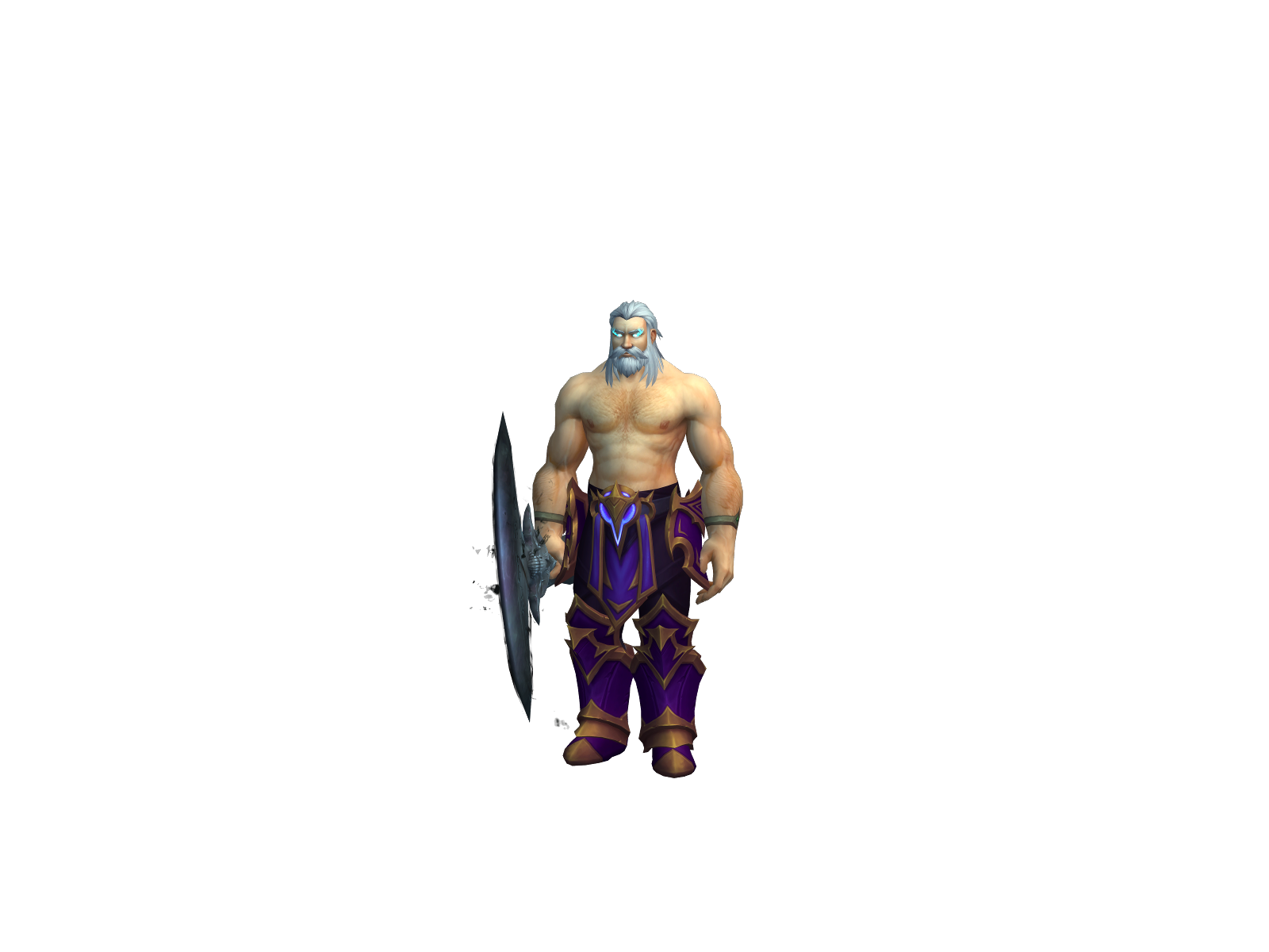 Exorcisado 3D character render