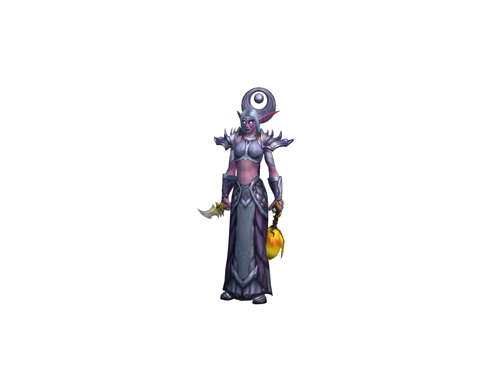 Begepriest 3D character render
