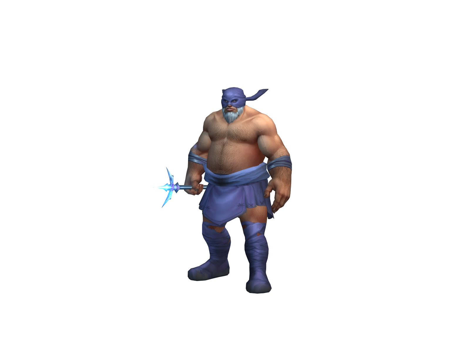 Hofootphuk 3D character render