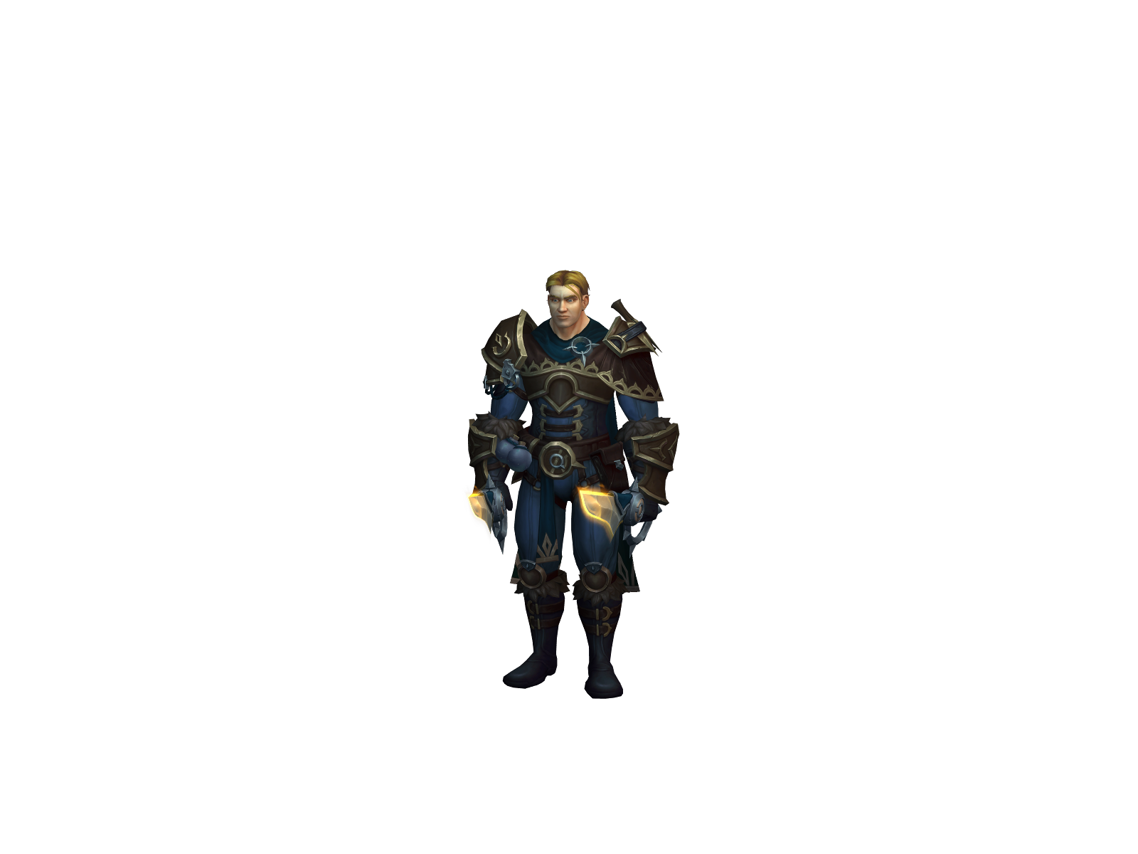 Ronarus 3D character render