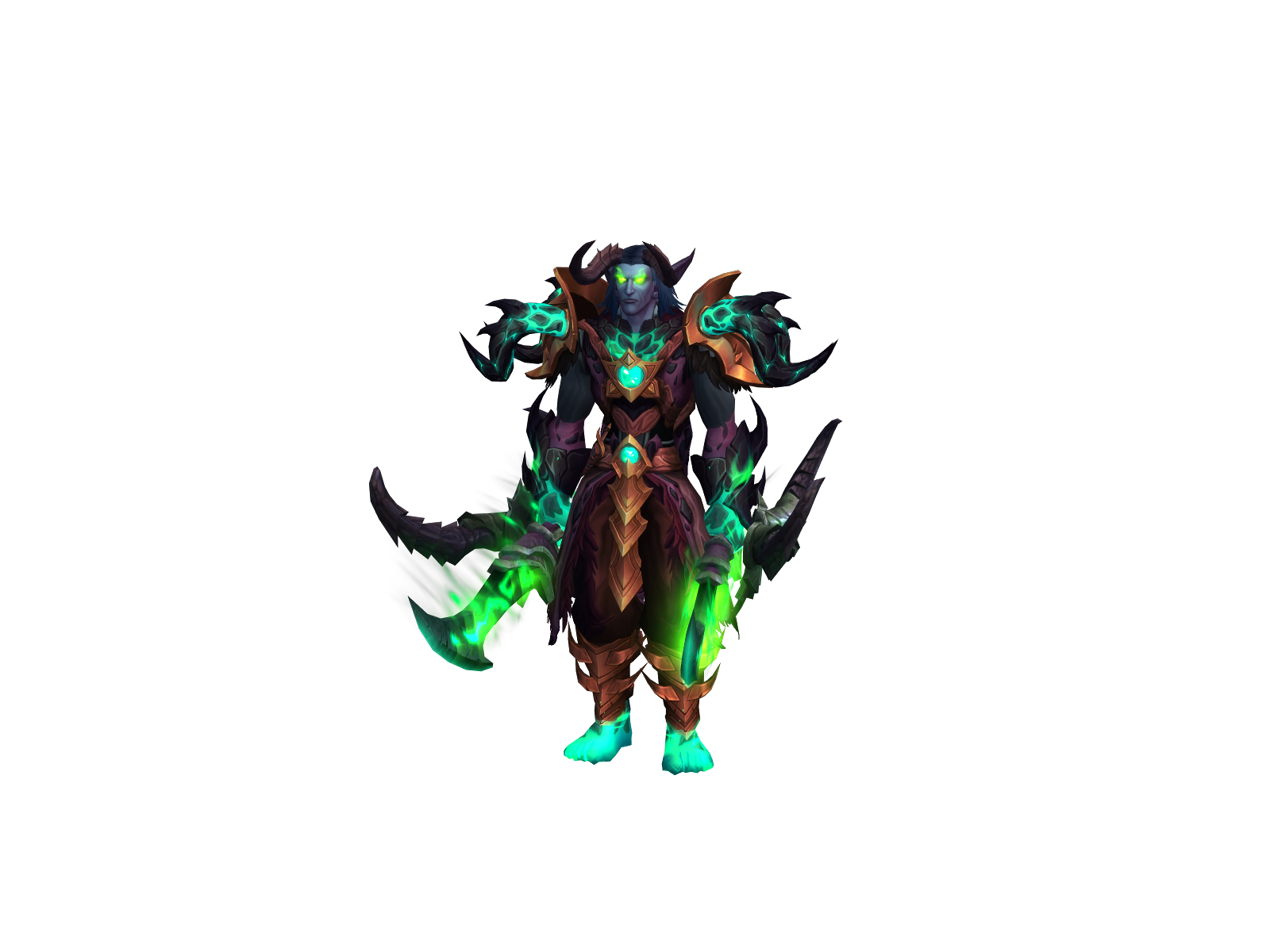 Monsxtrão 3D character render