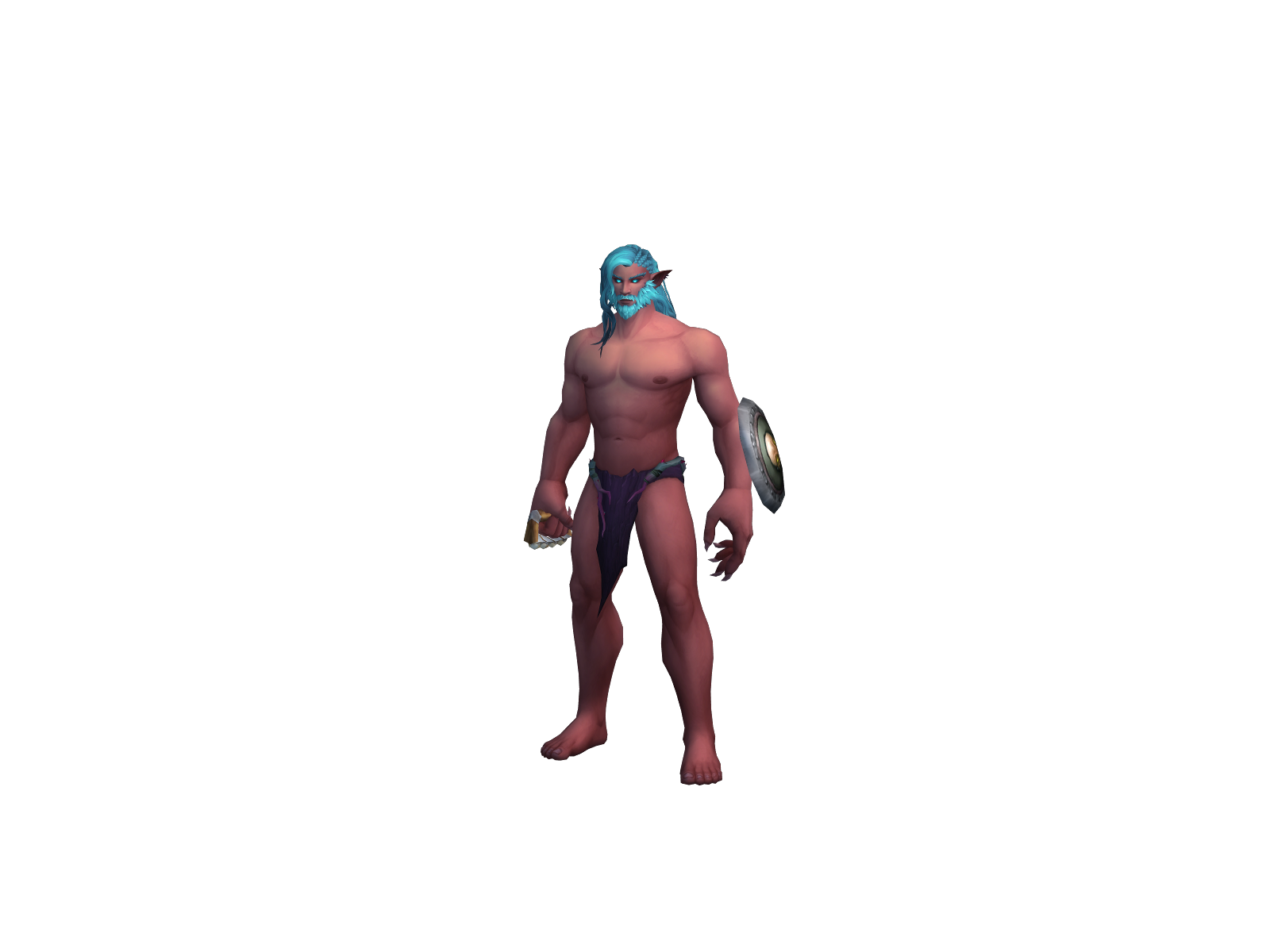 Papastorm 3D character render
