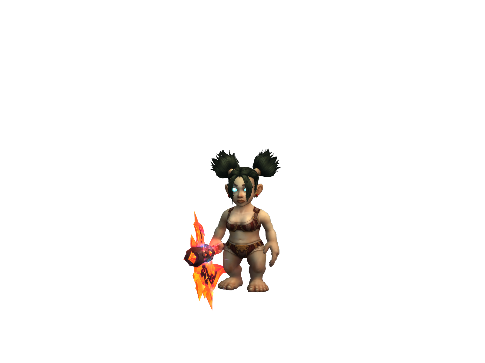 Flulok 3D character render