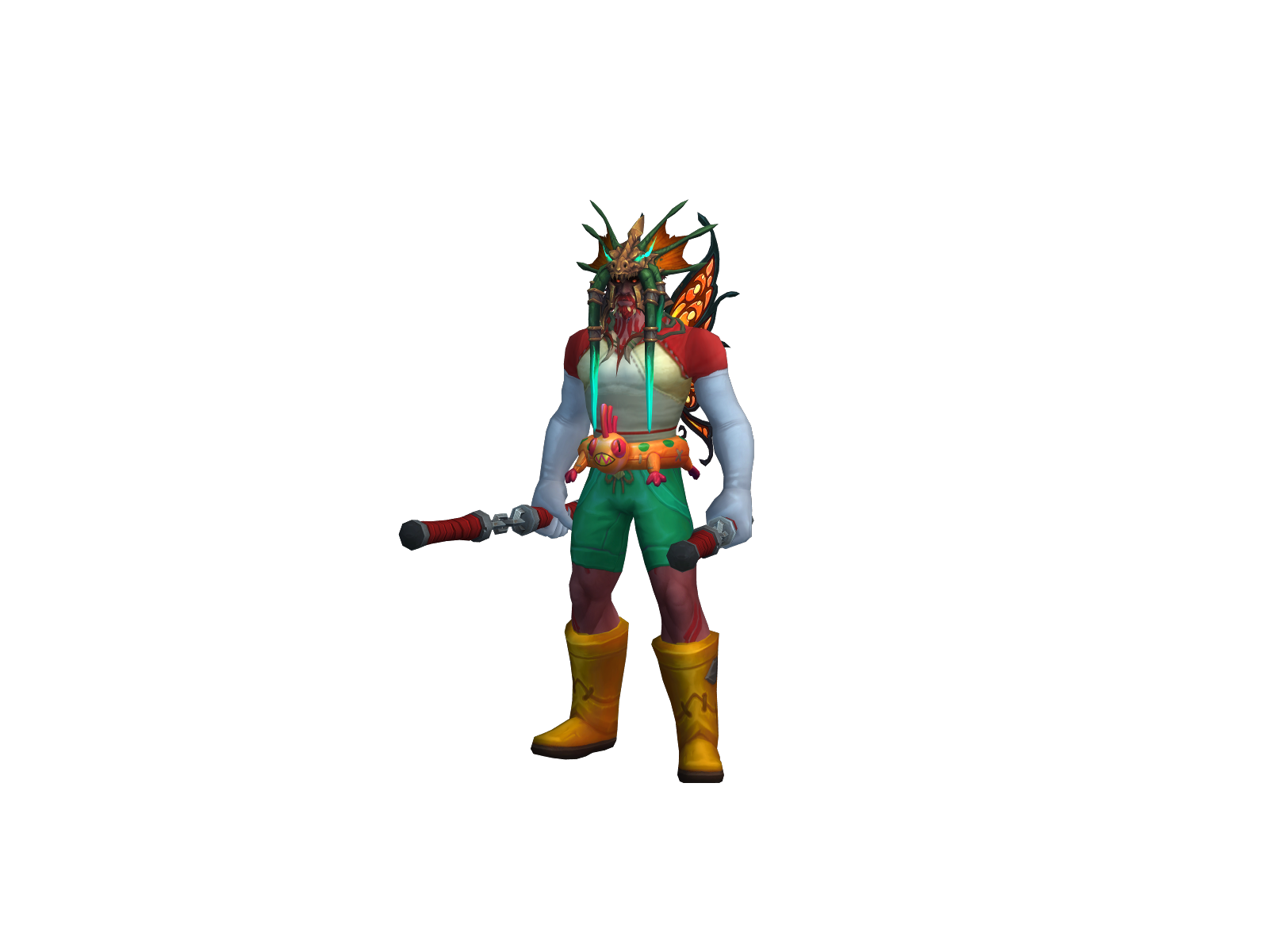 Dispiee 3D character render