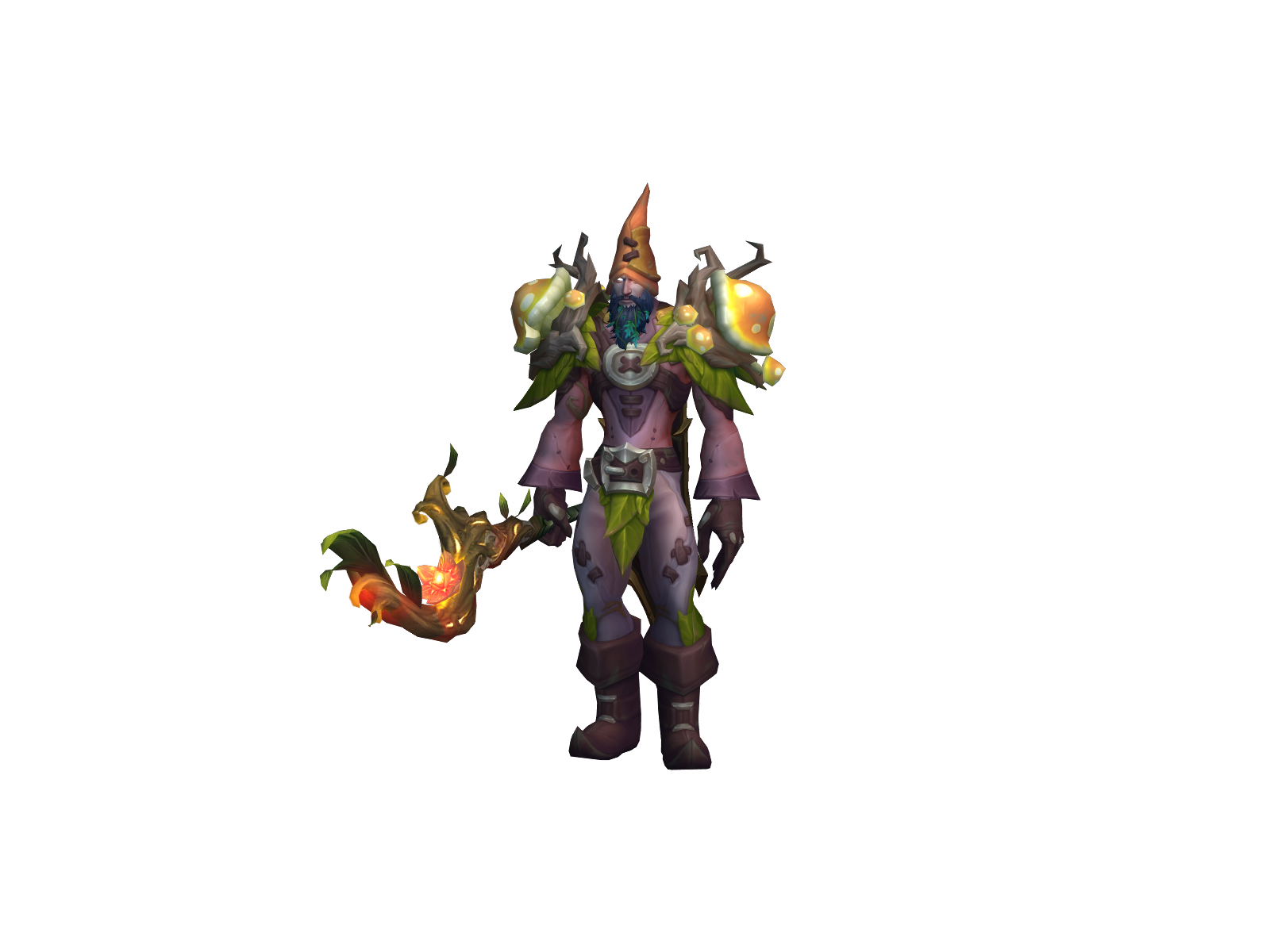 Maiarr 3D character render