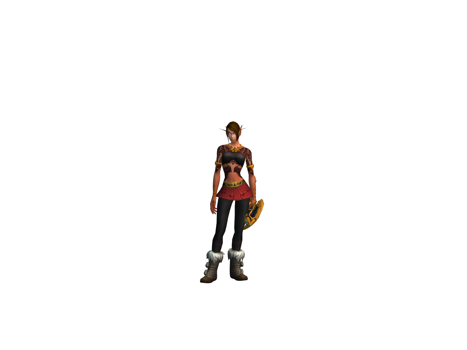 Notlegölas 3D character render