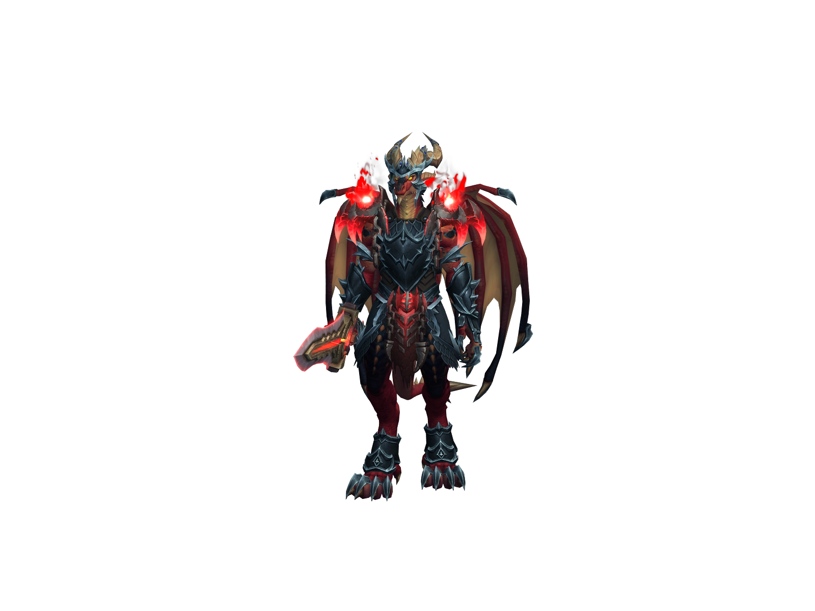 Manowär 3D character render