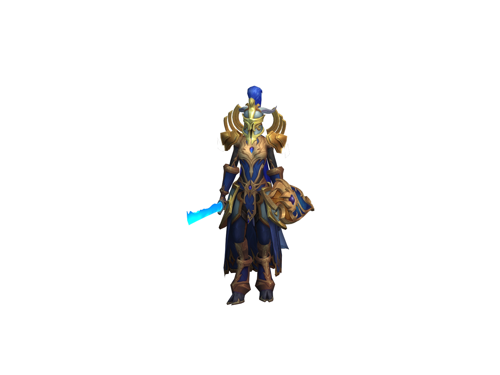 Sacredly 3D character render